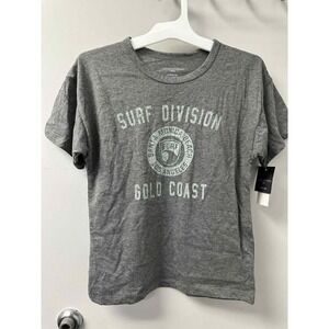 Grayson Threads Kids Surf Division Santa Monica‎ Beach T-Shirt Gray M (8-10)